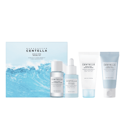 Skin1004 – Madagascar Centella Hyalu-Cica Travel Kit: Hidratación Profunda y Calma Refrescante