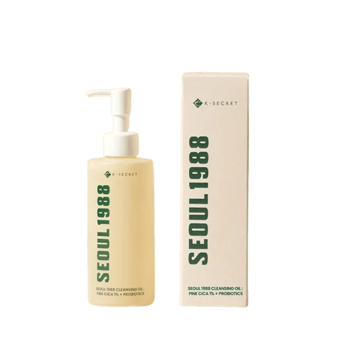100-removebg-preview (1) Seoul 1988 - Cleansing Oil: Pine Cica 1% + Probiotics 200ml - Imagen 1